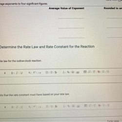 Reaction revision rate pack