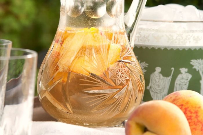 Sangria peach recipe whitneybond summer