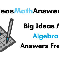 Big ideas math algebra 1 pdf