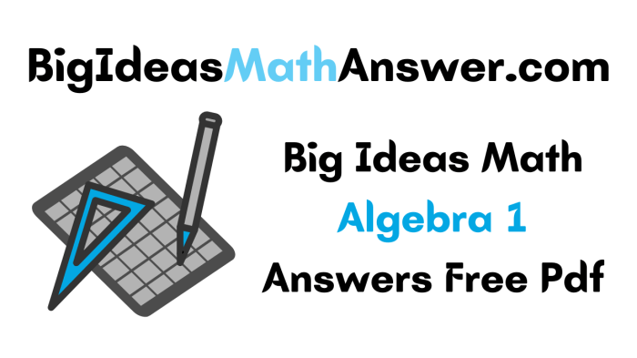 Big ideas math algebra 1 pdf