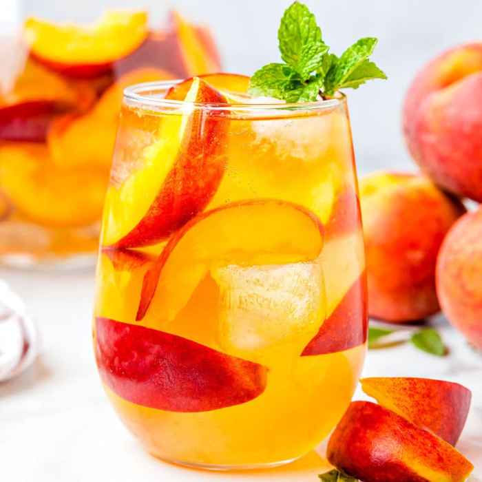 Applebee's white peach sangria recipe