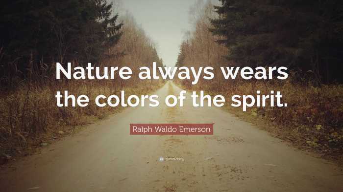 Wears always nature colors spirit ralph waldo emerson quote wallpapers quotefancy